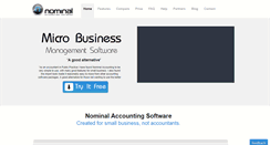 Desktop Screenshot of nominal.com.au